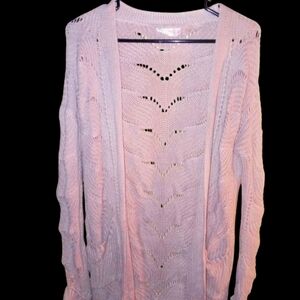 Pink Republic cardigan size medium